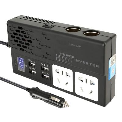 China Wholesale ABS Smart Car Inverter 250W Mini Power Inverter DC12V To AC220V Portable Car Inverter for sale