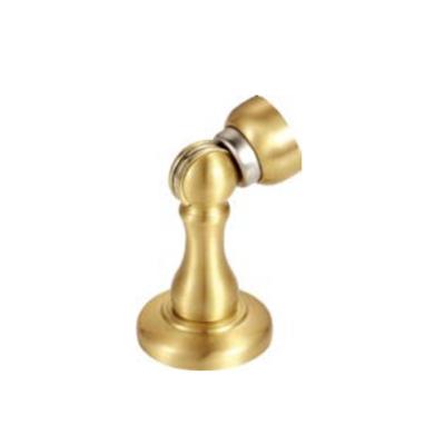 China Solid brass factory wholesale price direct modern design luxury and popular brass door stopper for sale