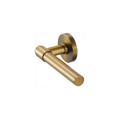 China New Design Factory ODM Door Lock Brass Handle Solid Brass Handle for sale