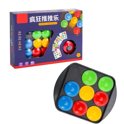 China Strain Ability Hand/Eye Coordination Learning Push The Color Ball Game Toys Parent-child Educational Intellectual Development Party Interactive Strain Ability Improvement for sale