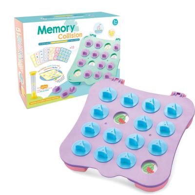 China Exercise your baby's memory and focus memory collision pair game exercise baby memory and focus enlightenment model cognitive toys challenge drawing create freely for sale