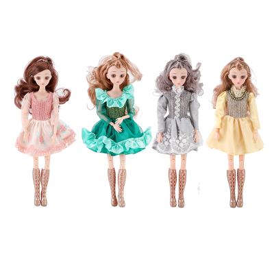 China 26cm Movable Bjd 1/6 Eyelash DIY Cute Ballpoint Dolls Toys Gifts For Girls Children Kids for sale