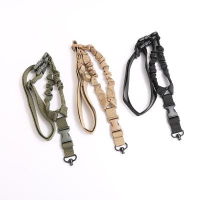 China Tactical Sling Bungee Tying Belt Shooting Hunting Accessories Rope 5 Slots for sale