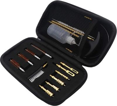 China Quick Gun Cleaning Accessories Sweep Made Of Jag Adapter And Brass And Brass Cleaning Patches 9mm Gun Cleaning Kit for sale