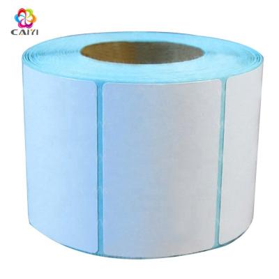 China Waterproof Blank Thermal Labels Barcode Labels Blank Label Rolls for sale