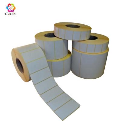 China Waterproof Zebra Labels Direct Thermal Labels Thermal Barcode Labels for sale