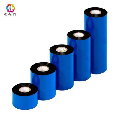 China Original 110mm x 300m, 110mm x 450m, Customized Size Transfer Ribbons Zebra Thermal Printer Ribbons Wax Ribbons for sale