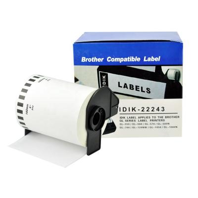 China COMPATIBLE DK Rolls DK22243 Thermosensitive Paper Label DK-22243 Thermal Paper For Brother QL Label Printer for sale