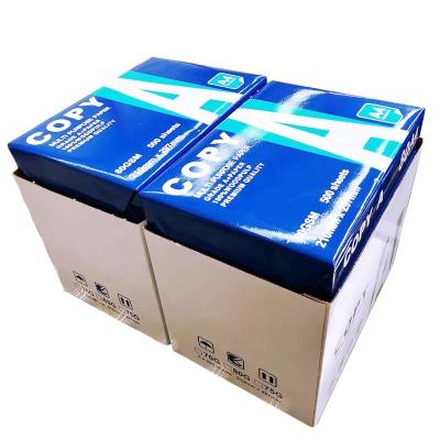 China Cheap Stiffness 100% Virgin A4 Wood Pulp 80gsm Copy Paper For Copiper Laser Printing for sale