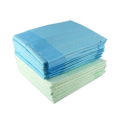 China Manufacturer Disposable Plain Weave Incontinence Bed Pad Hospital Underpad Disposable Medical Underpad for sale