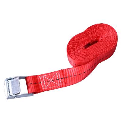 China Cargo Safety 25MM Endless Polyester Tie Down Strap Track Cam Quick Release Zinc Alloy Metal Buckle Without Hook for sale