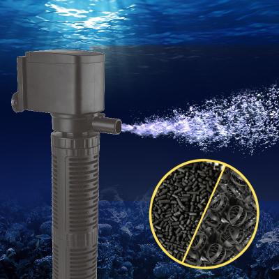 China Sustainable Pump Professional Electric Submersible Aquarium Fountain Sponge Filter Bio Water Pump for sale