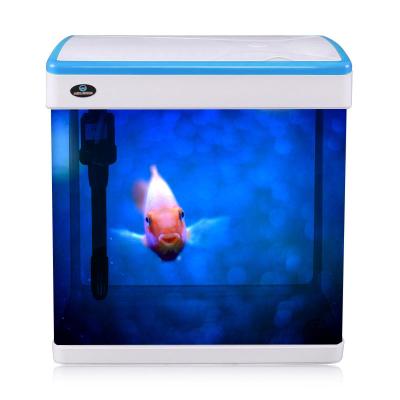 China Fancy viable professional ultra clear square glass fish tank for wholesales for sale