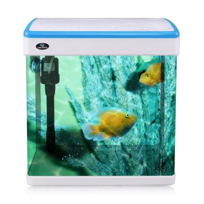 China New style viable tabletop mini glass fish tank for sale made in China for sale