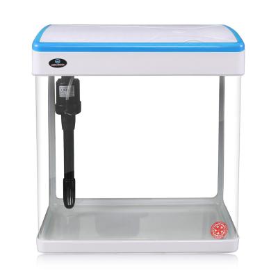 China Minjiang viable hot sale mini glass aquarium for fish farm for sale