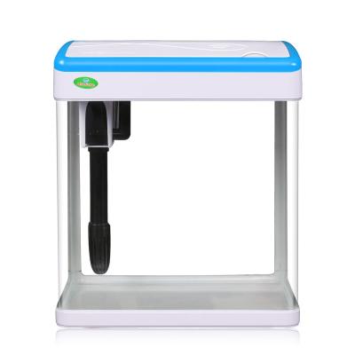 China New Minjiang Mini Aquarium Fish Farm Viable Glass Tank For Sale for sale