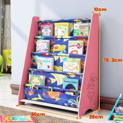 China Hot Selling Wooden Plastic Kids Desktop Organization Board Storage Box Display Rack (Foam PVC Board) for sale