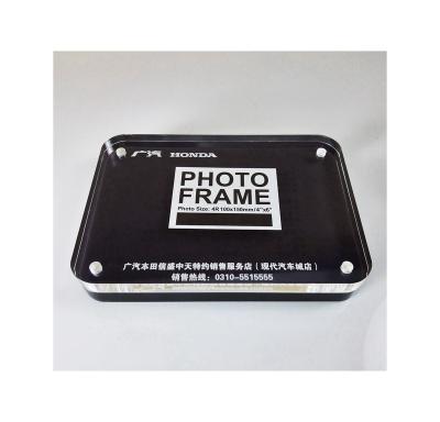 China Deploying Goods Customized Transparent Upright Photo Frame Multifunctional Photo Frame for sale