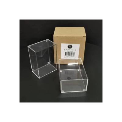 China Durable Hot Sale Wholesale Customized Clear Small Rectangle Acrylic Box Box Clear Acrylic Tissue Box for sale