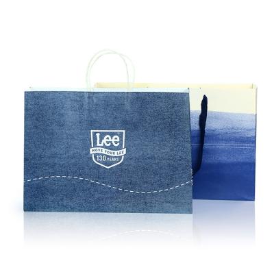 China High Quality Customized Paper Bag Cheap Manufacture Recyclable Single Tote Bag For Clothes Gift Wrap Packaging Bag for sale