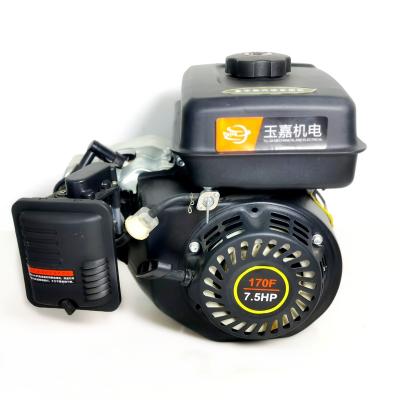 China 170F 7.5hp Gasoline Engine Air Cooled 6.5hp Gasoline Engine for sale