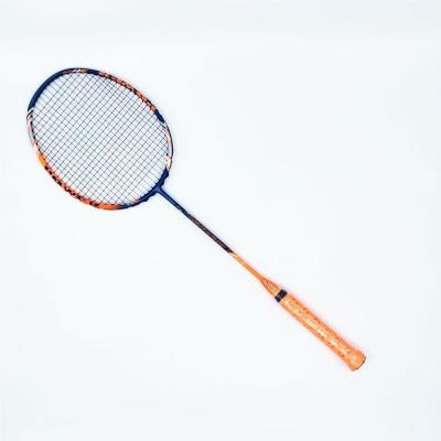 China Customization Available Hot Sale High Quality Badminton Racket Outdoor Carbon Fiber Badminton Racket D9 for sale