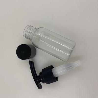 Chine petite bouteille d'aseptisant de main de 60ml 70ml 80ml avec Flip Top Cap Screw Cap à vendre