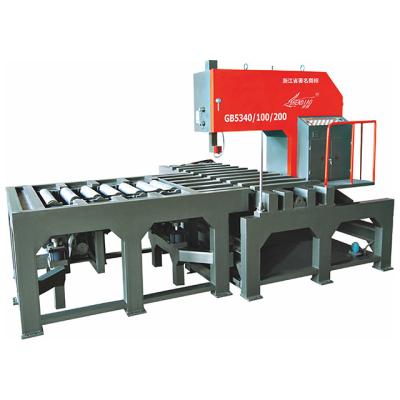 China Building Material Shops Metal Cutting Vertical Metal Strip Saw Machine For Steel Cutting GB5340 for sale