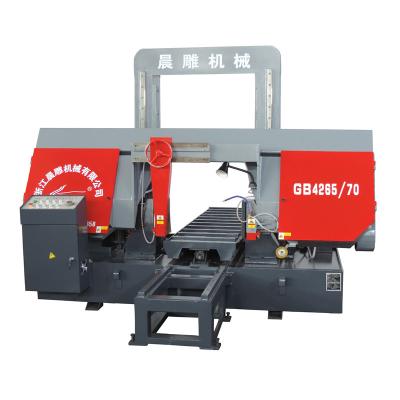 China GB4265/70 Industrial Metal Cutting Double Column Gantry Style Horizontal Metal Cutting Band Saw Machine for sale