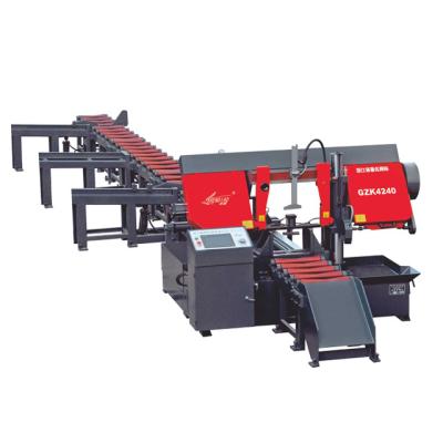 China Full-auto Horizontal Cutting Saw+Factory GZK 4240 CNC Metal Machinery for sale