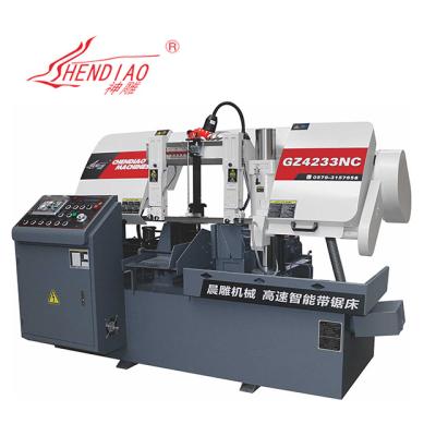 China Factory Automatic Mechanical Cutting Metal Strip Saw Machine Price GZ4233CNC for sale