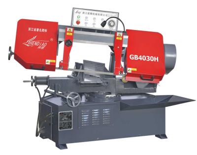 China Factory Horizontal Angle Cutting Metal Strip Sawing Machine GB4030H for sale