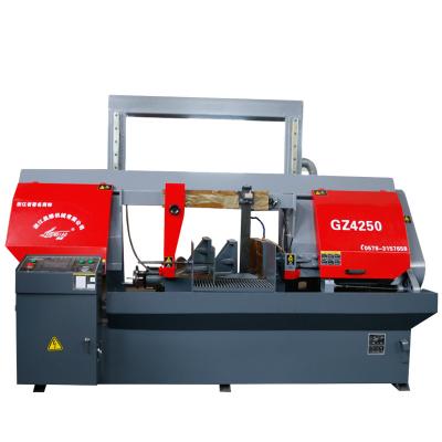 China Industrial Metal Cutting Band Saw Machine CNC Automatic Feeding Rebar Cutting Machines For Metal GZ4250 for sale