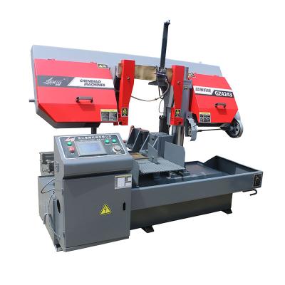 China Industrial Metal Cutting Hot Selling CNC Metal Cutter Automatic Strip Saw Machine With 26 Years Experience GZ4243 for sale