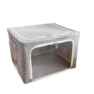 China Viable Competitive Price Small Collapsible AMP Bins Cotton Storage Boxes for sale