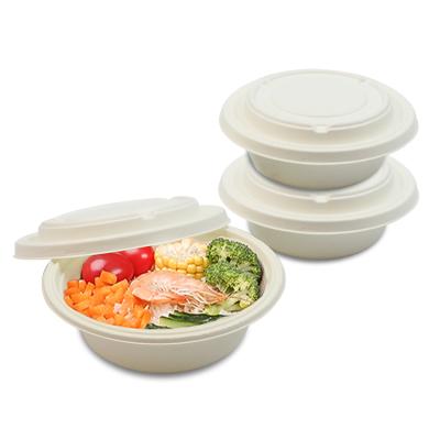 China Sugar Cane Food Bagasse Compostable Bowls Disposable Biodegradable Cold Hot Disposable Eco Friendly Disposable for sale