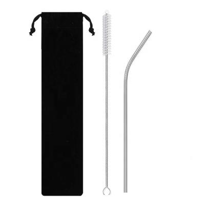 China Svin 18/8 Premium Reusable Viable Stainless Steel Straw With Custom Logo for sale