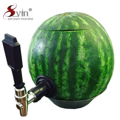 China Amazon Viable Hot Sales Fruit Watermelon Barrel Tapping Kit With Coring Tool Coring Scoop Tool Slicer For Summer Party Watermelon Barrel for sale