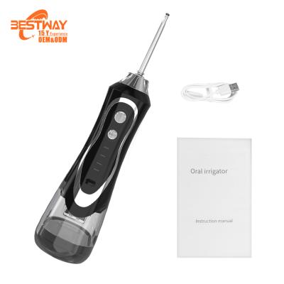 China Mini Portable Rechargeable Dental Cordless Radio Water Oral Irrigator Powerful Teeth Cleaner Electric Power Flossers Cleaner Flosser for sale