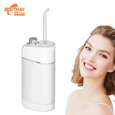 China UseTeeth Portable Home Cleaner Mini Electric Cleaner Wireless Power Air Flossers Powerful Oral Dental Water Flosser Wireless Radio Irrigator for sale