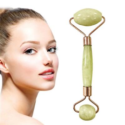 China Whitening Nephritis Jade Roller from Derma Xiuyan Aventurine Rose Quartz Face Massage Skin for sale