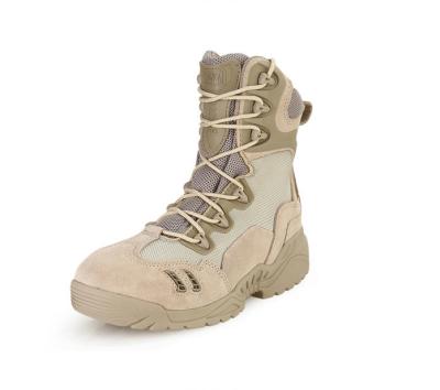 China Non - Slip Rubber Sole Military Tactical Boots With Zipper EUR 40 - 46 For Military for sale