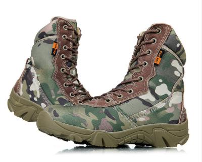 China Camouflage Military Tactical Boots 1000D Nylon Army Boots US Size 7 To 12 for sale