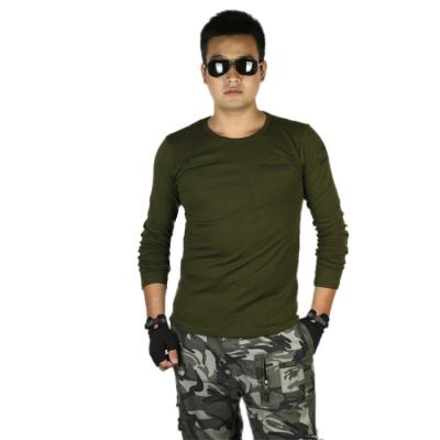 China Army Green Cotton Mens Cargo Shirt In Spring / Autumn / Winter for sale