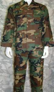 China Woodland Camo Clothing Military Tactical Uniforms Breathable , Rip-Stop for sale