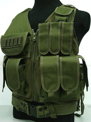 China High Density Womens / Mens Paintball Tactical Vest With 1000D Nylon for sale