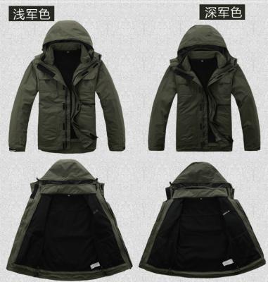 Chine Vêtements capitonnés par coton militaire en nylon de veste d'hiver pour l'adulte à vendre