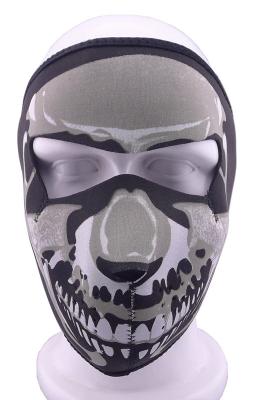 China Human Skeleton Seal Police Face Mask , Human Skeleton Ballistic Face Shield for sale