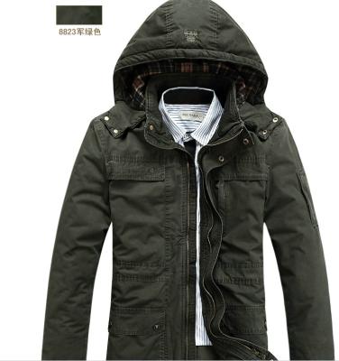 Chine Veste militaire M L XL de type hommes droits avec le chapeau détachable à vendre