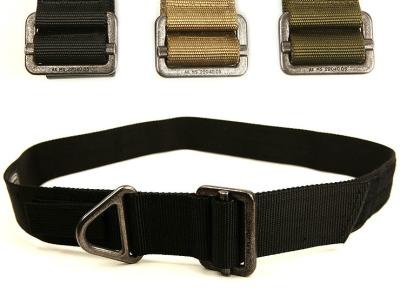 China High Density Nylon Tactical Utility Belt Adjustable Size Coyote Brown for sale